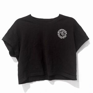 gymshark cropped tee 🖤